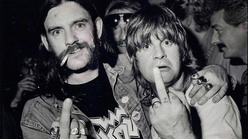 Lemmy y Ozzy Osbourne