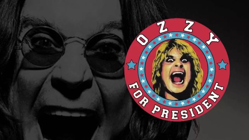 Ozzy Osbourne lanza la línea de productos virtuales “Ozzy for President”