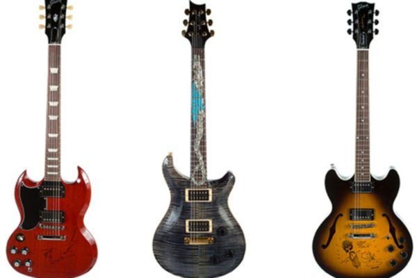 Guitarras firmadas por Robert Plant y Carlos Santana serán subastadas en evento benéfico