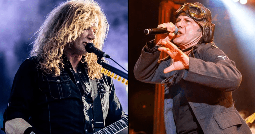 Dave Mustaine recibió consejos de Bruce Dickinson tras su diagnóstico de cáncer