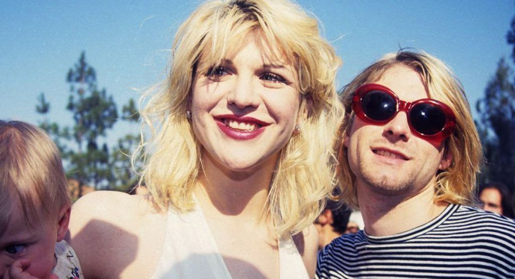 courtney love y kurt cobain