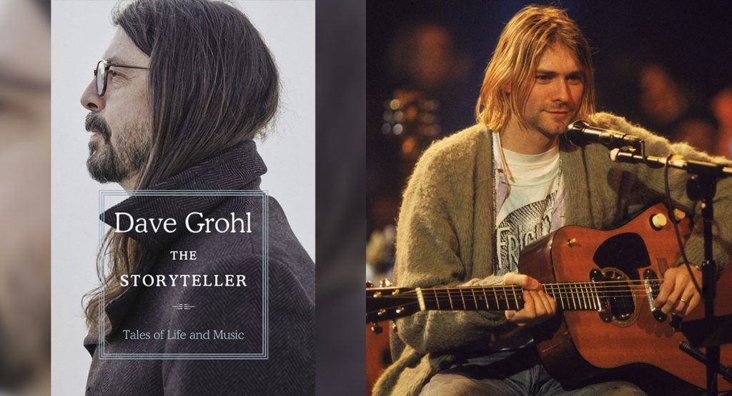 Dave Grohl dice que tenía miedo de escribir de Kurt Cobain en su libro The Storyteller