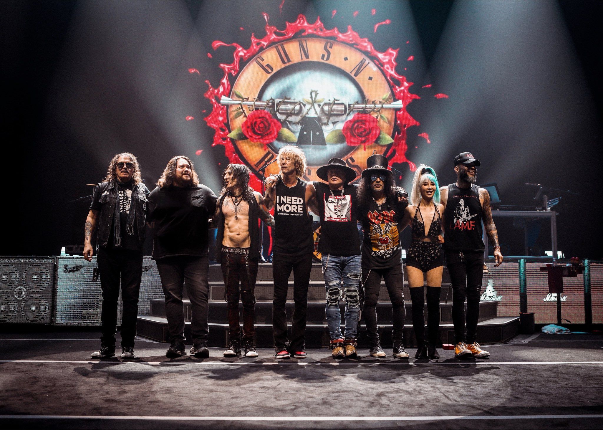 El último sábado, 2 de octubre, Guns N' Roses se presentó en el Semino...