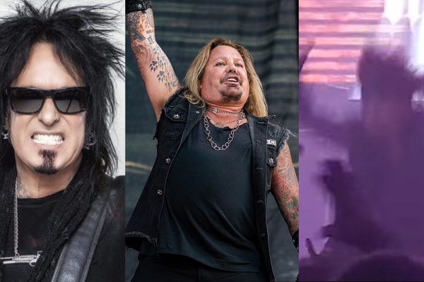 Nikki Sixx (Mötley Crüe) dice que Vince Neil tuvo “mucha suerte” al caer sobre su guitarra