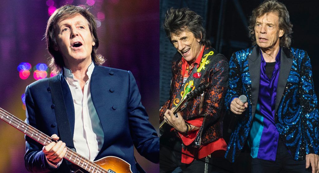 Paul McCartney dice que The Rolling Stones es «una banda de covers de blues»