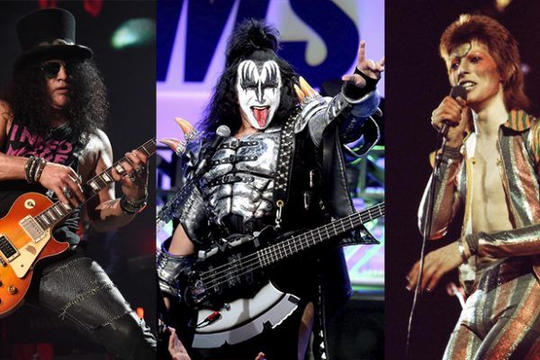 Slash dice que nunca quiso adoptar otra personalidad como Kiss y David Bowie en el escenario
