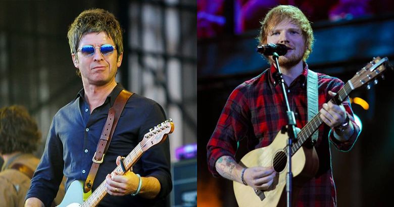 Noel Gallagher asombrado con Ed Sheeran y su forma de dar conciertos, pero sigue sin gustarle su música