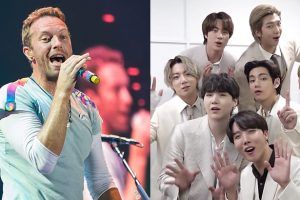 Chris Martin (Coldplay) dice que apoya a BTS para ganar en los Grammy Awards 2022
