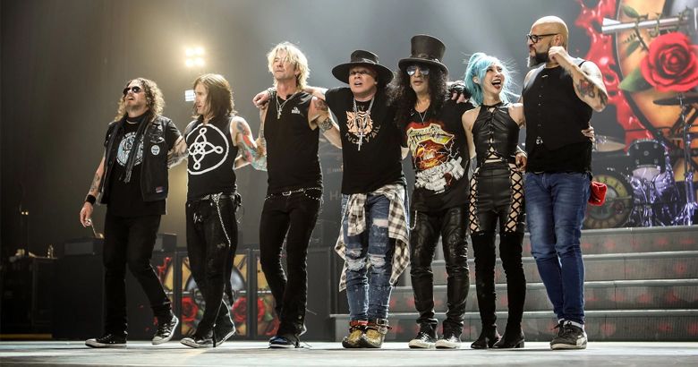 Guns N' Roses en México, Perú, Argentina, Chile, Uruguay, Colombia y Brasil este 2022