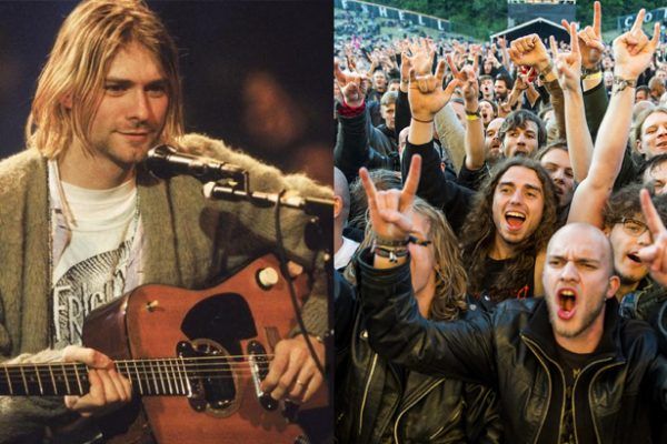 Esto dijo Kurt Cobain sobre los fanáticos del heavy metal que escuchaban Nirvana