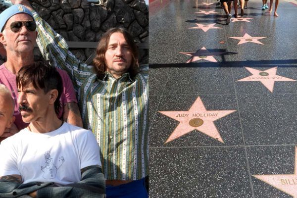 Red Hot Chili Peppers tendrá su estrella en el Paseo de la Fama de Hollywood