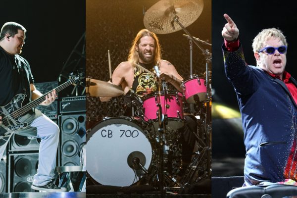 Wolfgang Van Halen y Elton John rindieron homenaje a Taylor Hawkins
