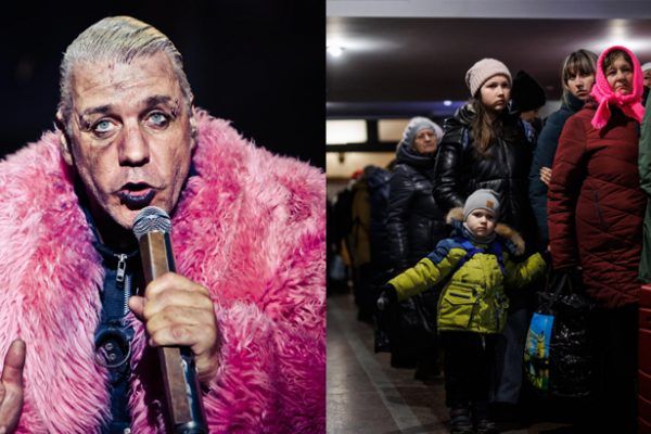 Así ayudó Till Lindemann (Rammstein) a refugiada ucraniana varada en Berlín