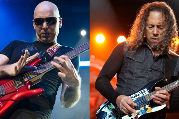 Joe Satriani recordó cómo era Kirk Hammett (Metallica) cuando le daba lecciones de guitarra