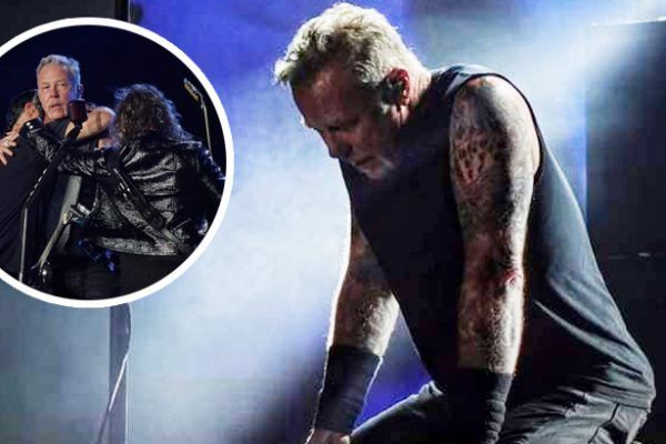 James Hetfield de Metallica llora en Brasil y habla sobre cómo la edad le afecta: "Ya no puedo tocar más"