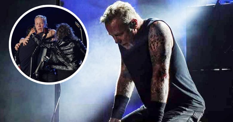 James Hetfield de Metallica llora en Brasil y habla sobre cómo la edad le afecta: "Ya no puedo tocar más"