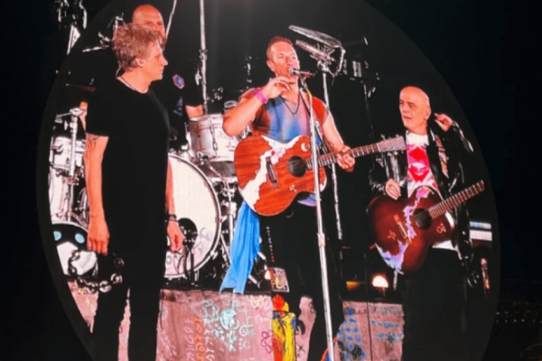 Coldplay y Soda Stereo juntos